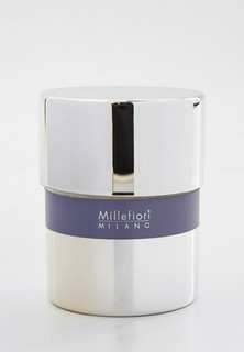Свеча ароматическая Millefiori Milano Сияние серебра / Silver spirit 380 гр.