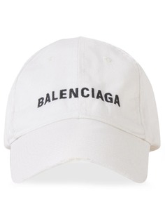 Balenciaga бейсболка с вышитым логотипом