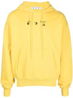 Off-White худи с логотипом Bolt Arrow Over