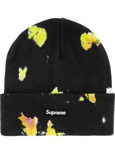 Supreme шапка бини с эффектом разбрызганной краски