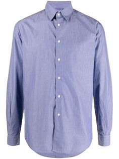 Aspesi рубашка в вертикальную полоску