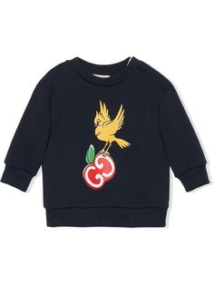 Gucci Kids толстовка с принтом