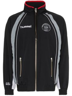 424 куртка x Hummel с полосками и заплаткой с логотипом