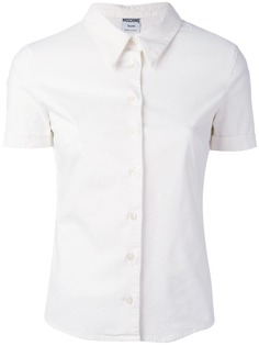 Moschino Pre-Owned рубашка слим с короткими рукавами