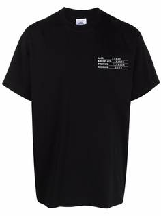 VETEMENTS футболка с графичным принтом
