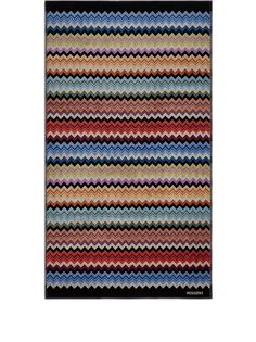 Missoni Home пляжное полотенце с узором зигзаг