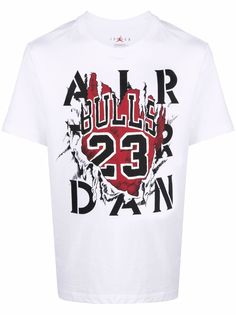 Jordan футболка с графичным принтом