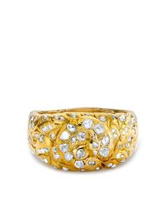 Pragnell Vintage кольцо Victorian из желтого золота с бриллиантами