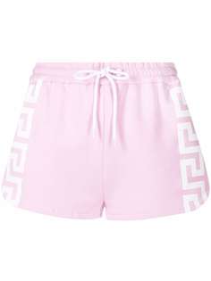 Versace спортивные шорты с узором Greca