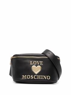 Love Moschino поясная сумка с логотипом