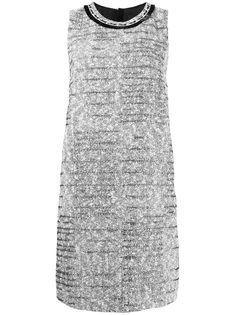 Paule Ka твидовое платье-трапеция