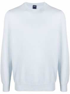 Fedeli кашемировый свитер с круглым вырезом