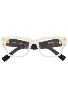 Balmain Eyewear очки в квадратной оправе