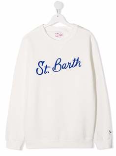 Mc2 Saint Barth Kids толстовка с логотипом