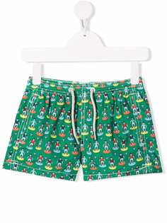 Mc2 Saint Barth Kids плавки-шорты с принтом