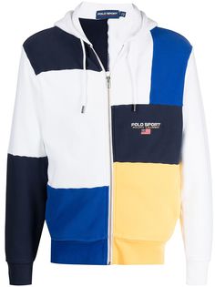 Polo Ralph Lauren спортивная куртка в технике пэчворк