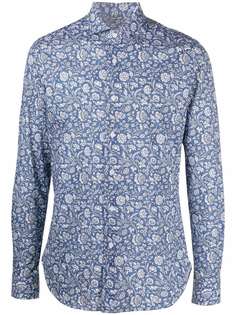 Orian рубашка с цветочным принтом