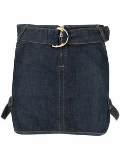 Dolce & Gabbana Pre-Owned джинсовая мини-юбка 1990-х годов