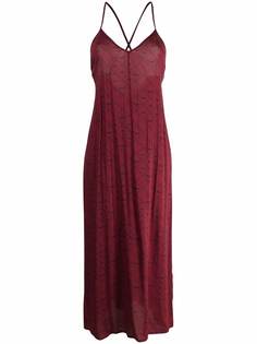 Zadig&Voltaire ночная рубашка с монограммой