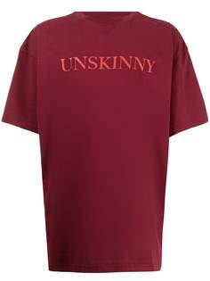 VETEMENTS футболка Unskinny с надписью