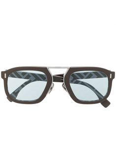 Fendi Eyewear солнцезащитные очки-авиаторы Force