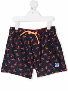 North Sails Kids плавки-шорты с принтом