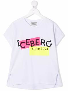 Iceberg Kids футболка с логотипом