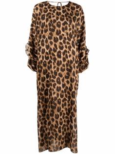 Parlor платье-трапеция с леопардовым принтом
