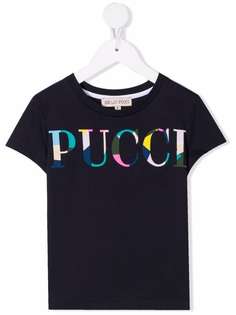 Emilio Pucci Junior футболка с логотипом