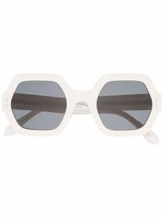 Isabel Marant Eyewear солнцезащитные очки в массивной оправе
