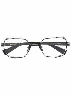 Balmain Eyewear очки в круглой оправе