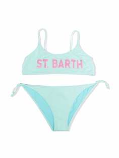 Mc2 Saint Barth Kids бикини с завязками и логотипом