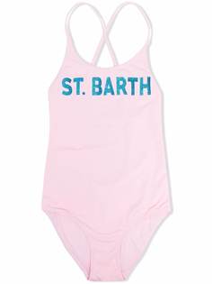 MC2 Saint Barth купальник с логотипом и блестками