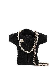 Chanel Pre-Owned мини-сумка Tweed Jacket