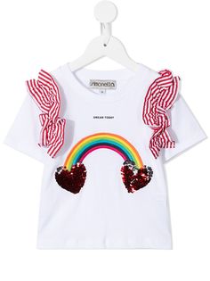 Simonetta декорированная футболка Dream Today