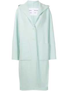 Proenza Schouler White Label однобортное пальто с капюшоном