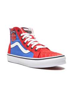 Vans Kids кеды Sk8-Hi Zip Spiderman