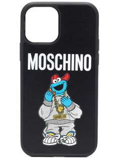 Moschino чехол для iPhone 12 Pro из коллаборации с Sesame Street