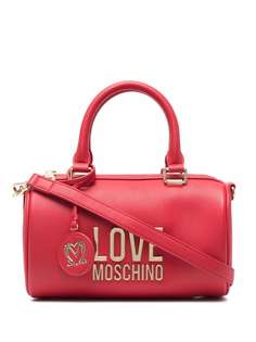 Love Moschino сумка из зернистой кожи с логотипом