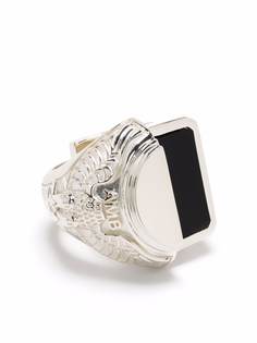 AMBUSH серебряное кольцо с гравировкой