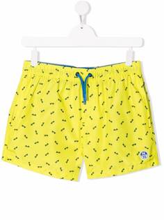 North Sails Kids плавки-шорты с принтом