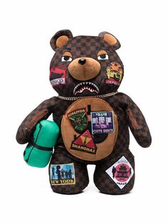 sprayground kid рюкзак в клетку