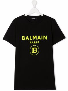 Balmain Kids футболка с логотипом