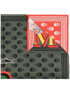 Alexander McQueen шарф с логотипом