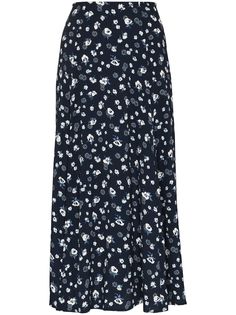 Reformation юбка миди Zoe с цветочным принтом