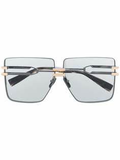 Balmain Eyewear солнцезащитные очки Gendarme в массивной оправе