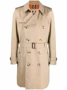 Burberry двубортный тренч