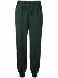 Jil Sander спортивные брюки с кулиской