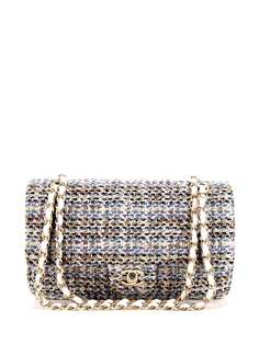Chanel Pre-Owned твидовая сумка на плечо Timeless 2020-го года