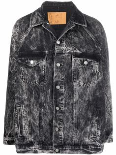 Martine Rose джинсовая куртка Fountain с поясом